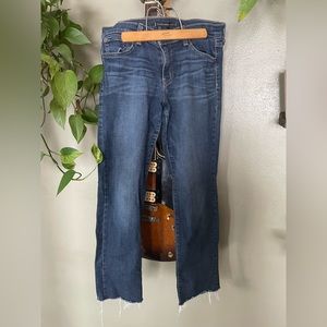 Flying monkey skinny frayed jeans. Super cute and comfortable.  High rise.